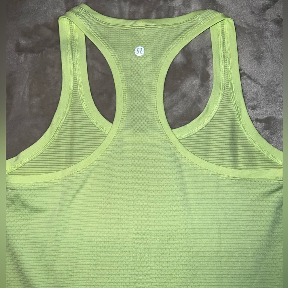 Lululemon Swiftly Tank top | Faded Zap size 6